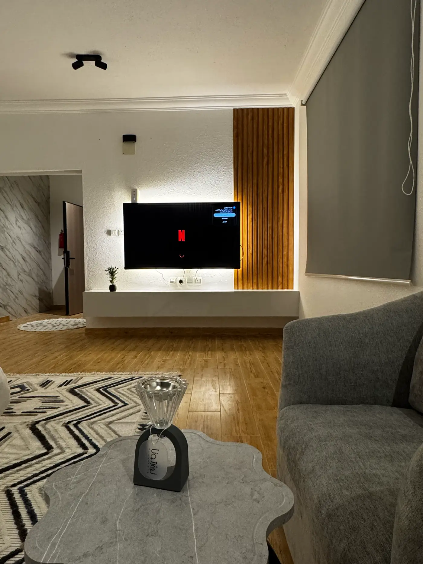 استديو بتصميم أنيق ودخول ذاتي