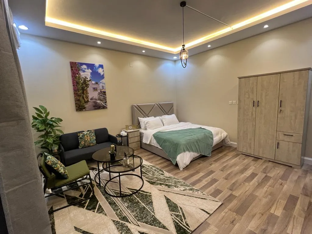 استديو بدخول ذاتي وسرير مريح